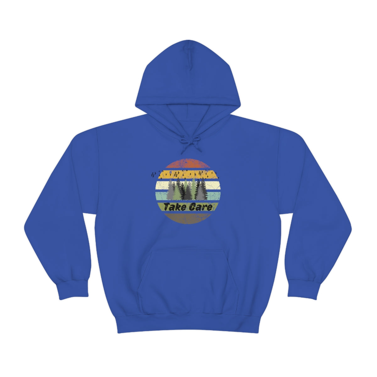 Take Care Hiking Camping Unisex Heavy Blend™ Hoodie