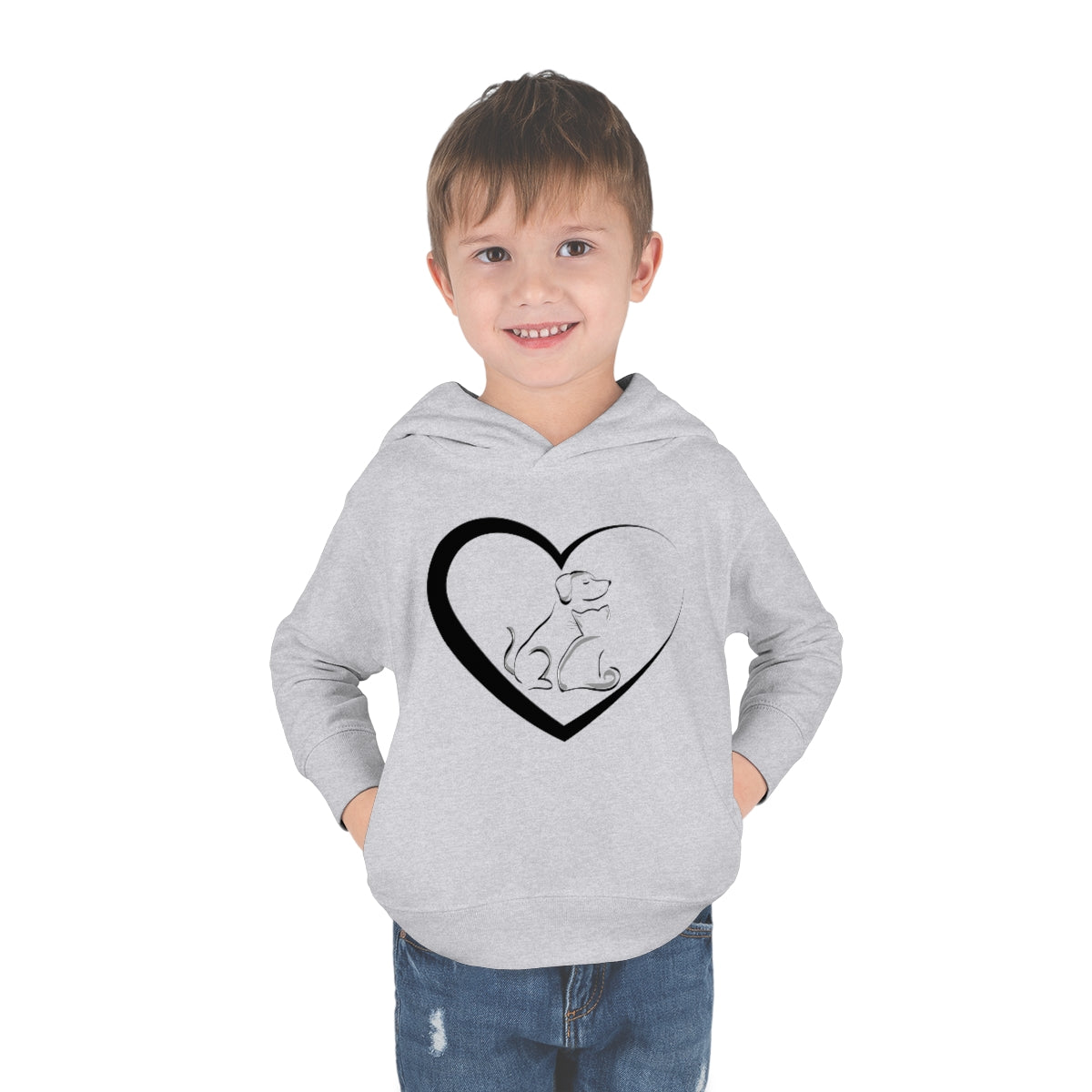 Best Friends Pet Lovers Toddler Pullover Fleece Hoodie