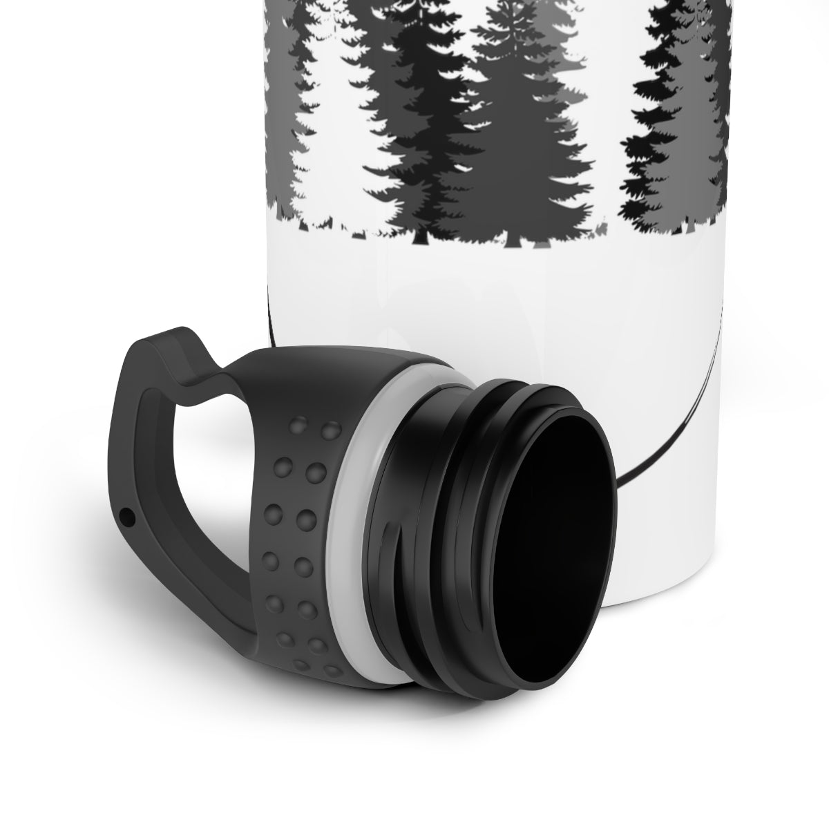 Pine Tree Hiking Camping Hiking Nature Lovers Stainless Steel Water Bottle