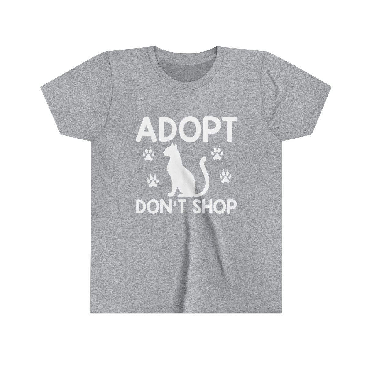 Adopt Don't Shop Youth Short Sleeve T-Shirt