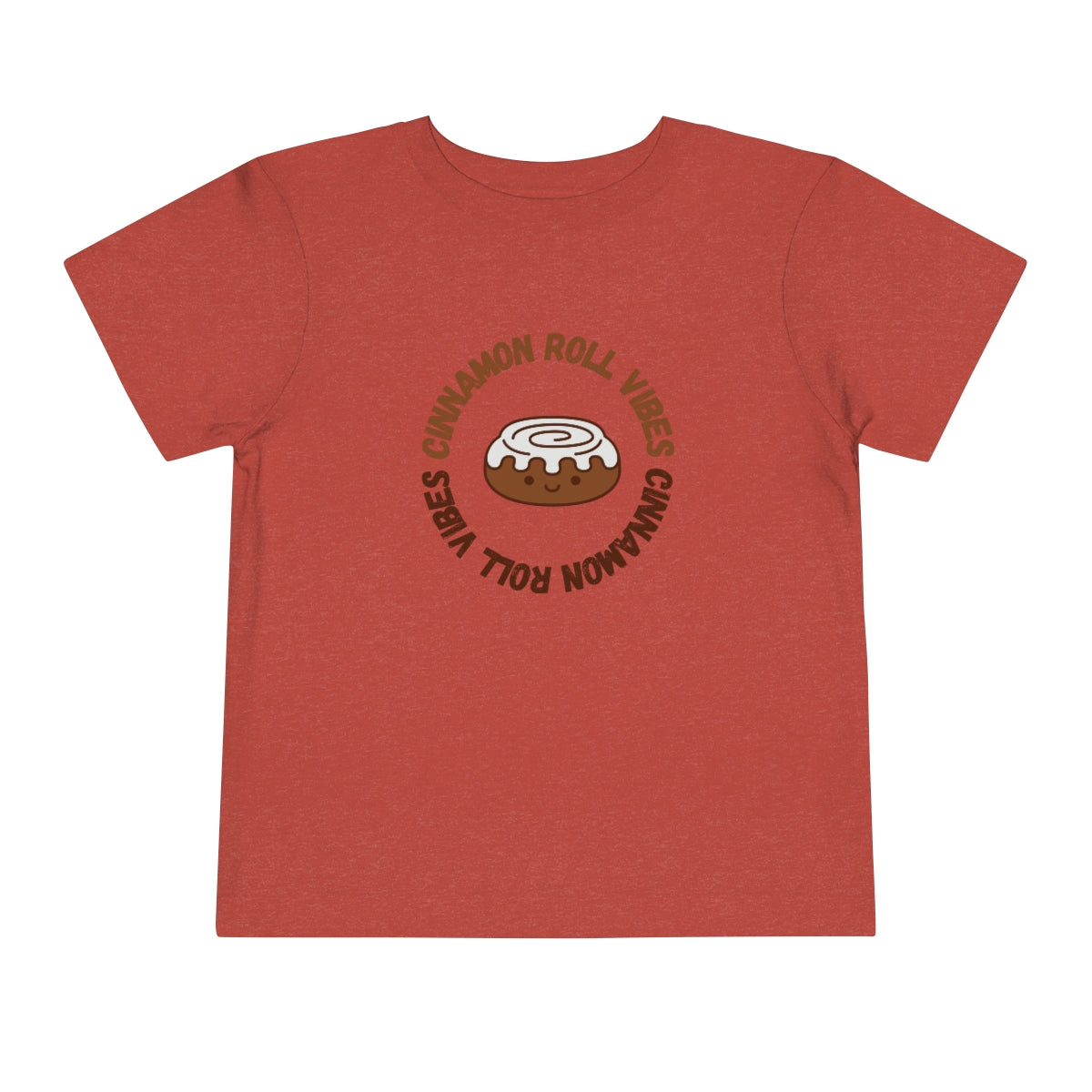 Cinnamon Roll Vibes Cute Toddler T-shirt