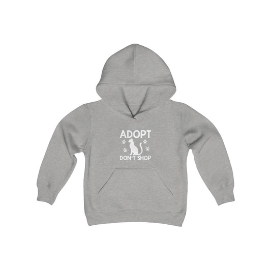 Adopt Don't Shop Youth Heavy Blend Hoodie