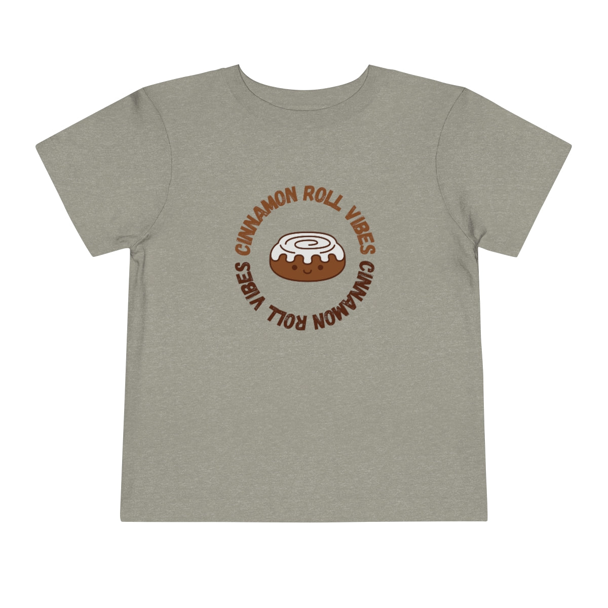 Cinnamon Roll Vibes Cute Toddler T-shirt