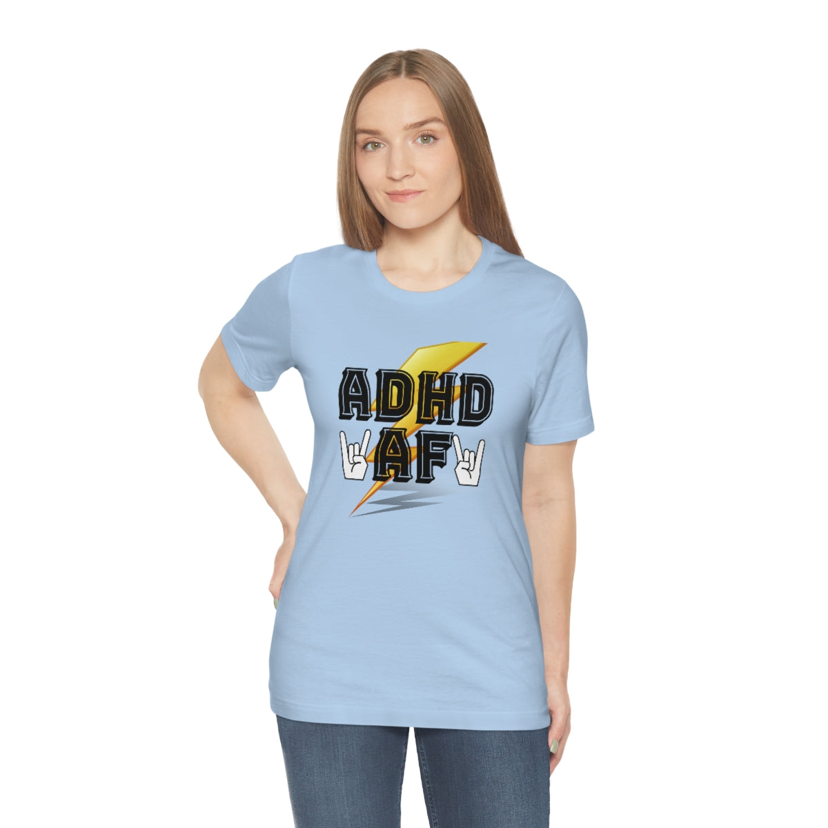 ADHD AF Unisex Jersey Short Sleeve T-Shirt