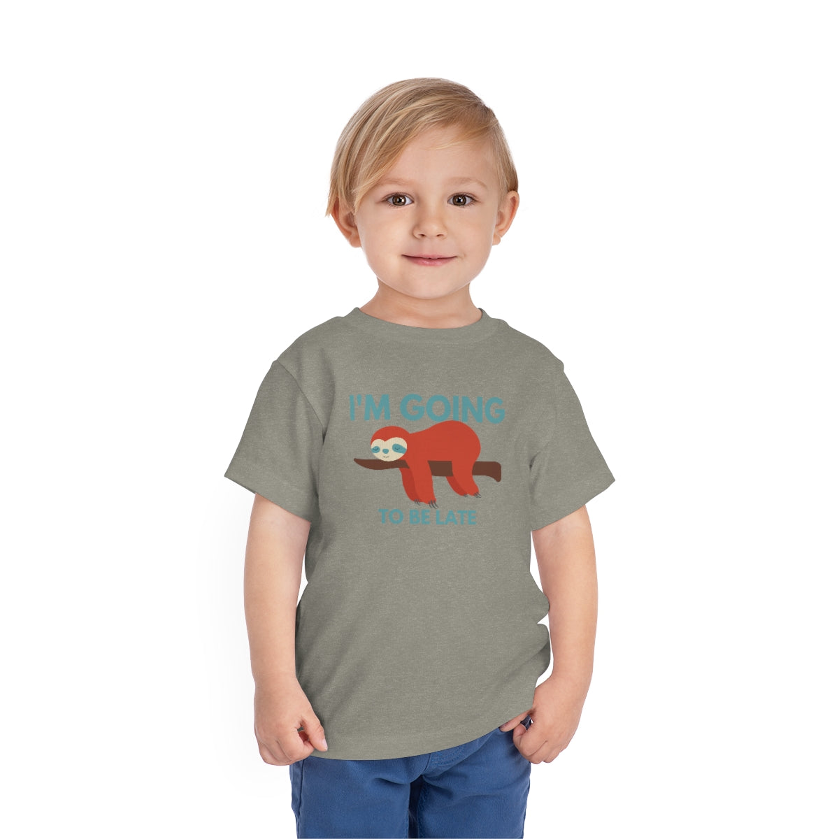 I'm Going to be Late Toddler Short Sleeve T-Shirt