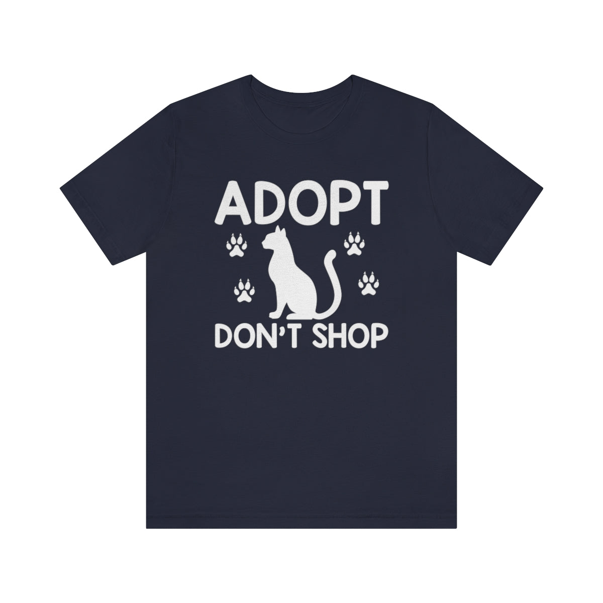 Adopt Don't Shop Unisex Jersey Short Sleeve T-Shirt