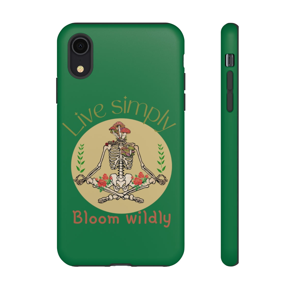 Live Simply Bloom Wildly, Nature Lovers, Gardener Gift Tough Cases