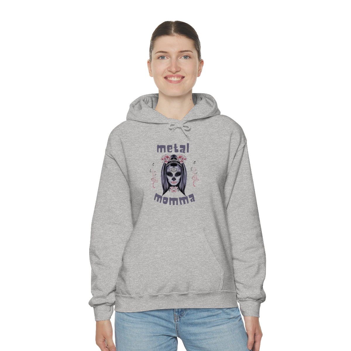 Metal Momma Mother's Day Gift Unisex Heavy Blend™ Hoodie