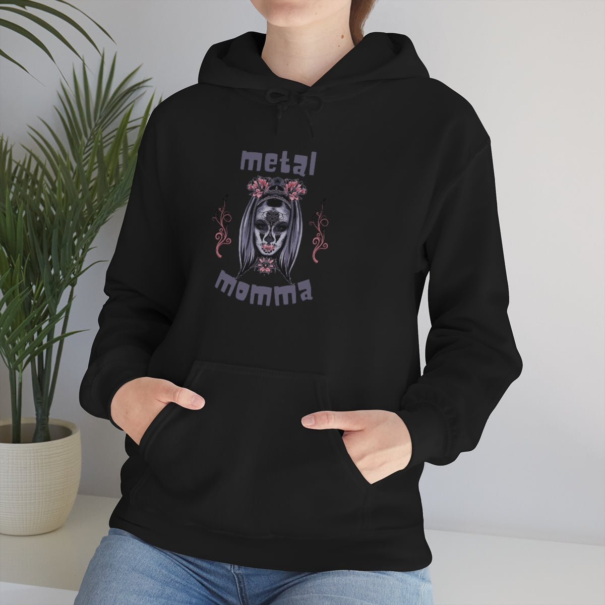 Metal Momma Mother's Day Gift Unisex Heavy Blend™ Hoodie