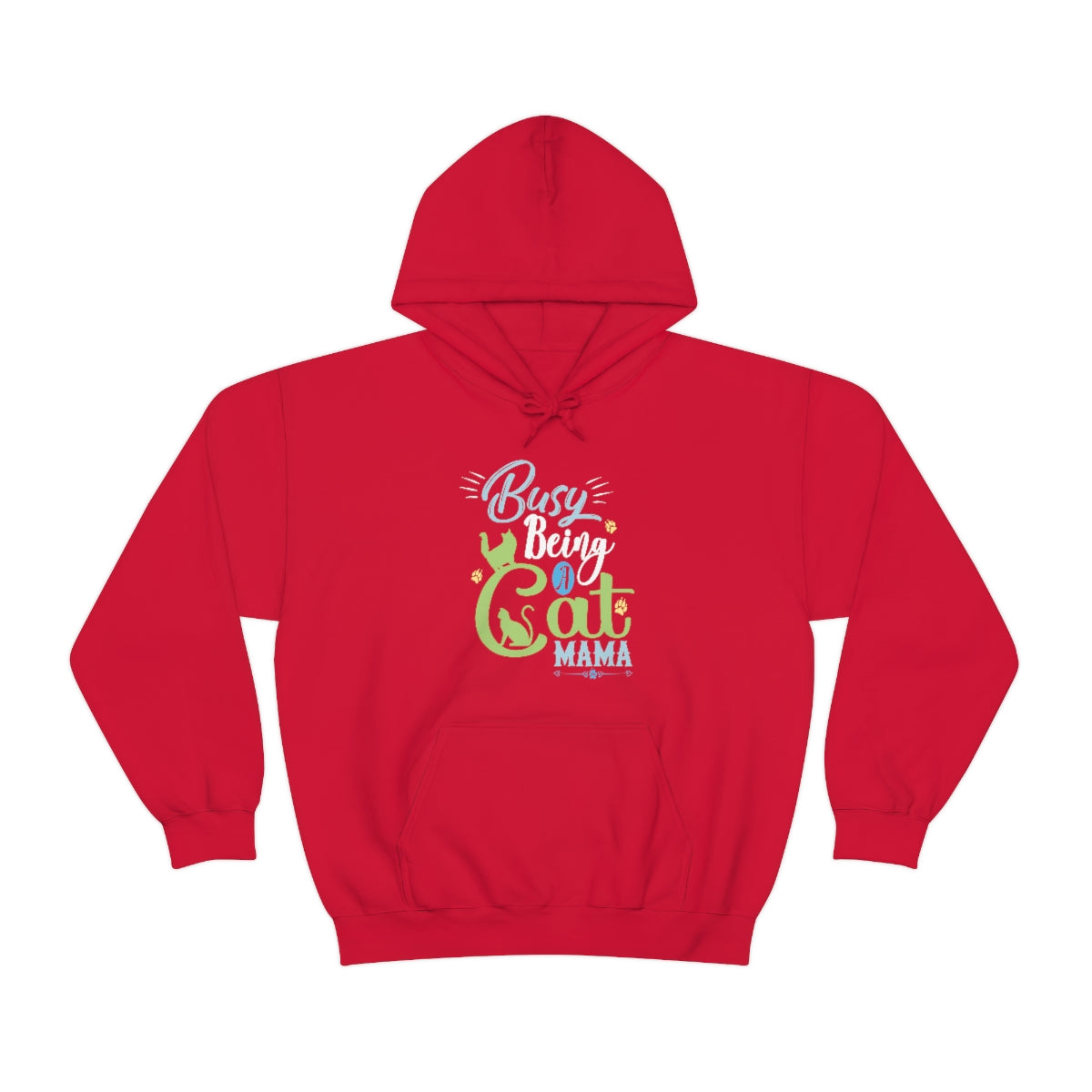 Busy Being a Cat Mama Unisex Heavy Blend™ Hoodie