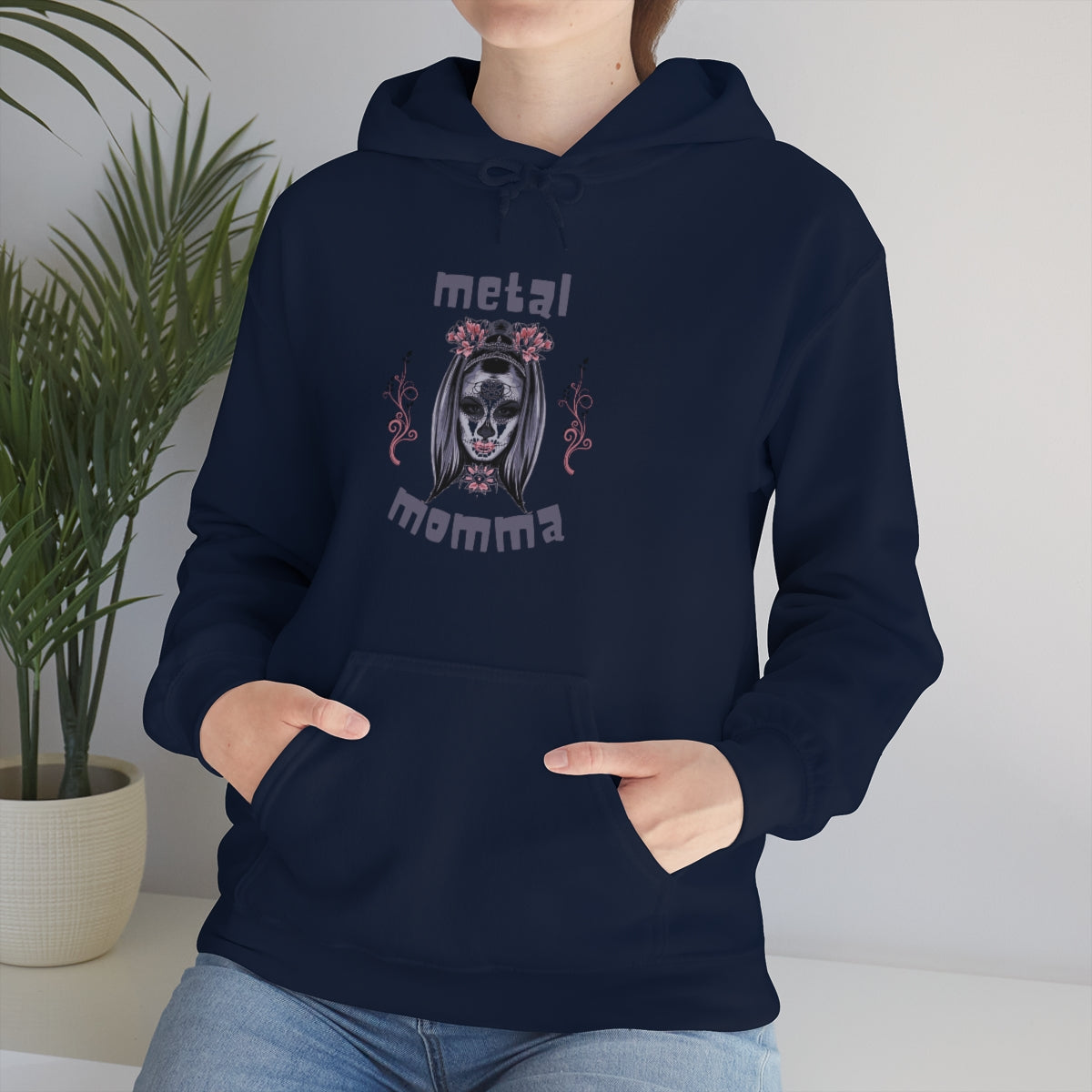 Metal Momma Mother's Day Gift Unisex Heavy Blend™ Hoodie