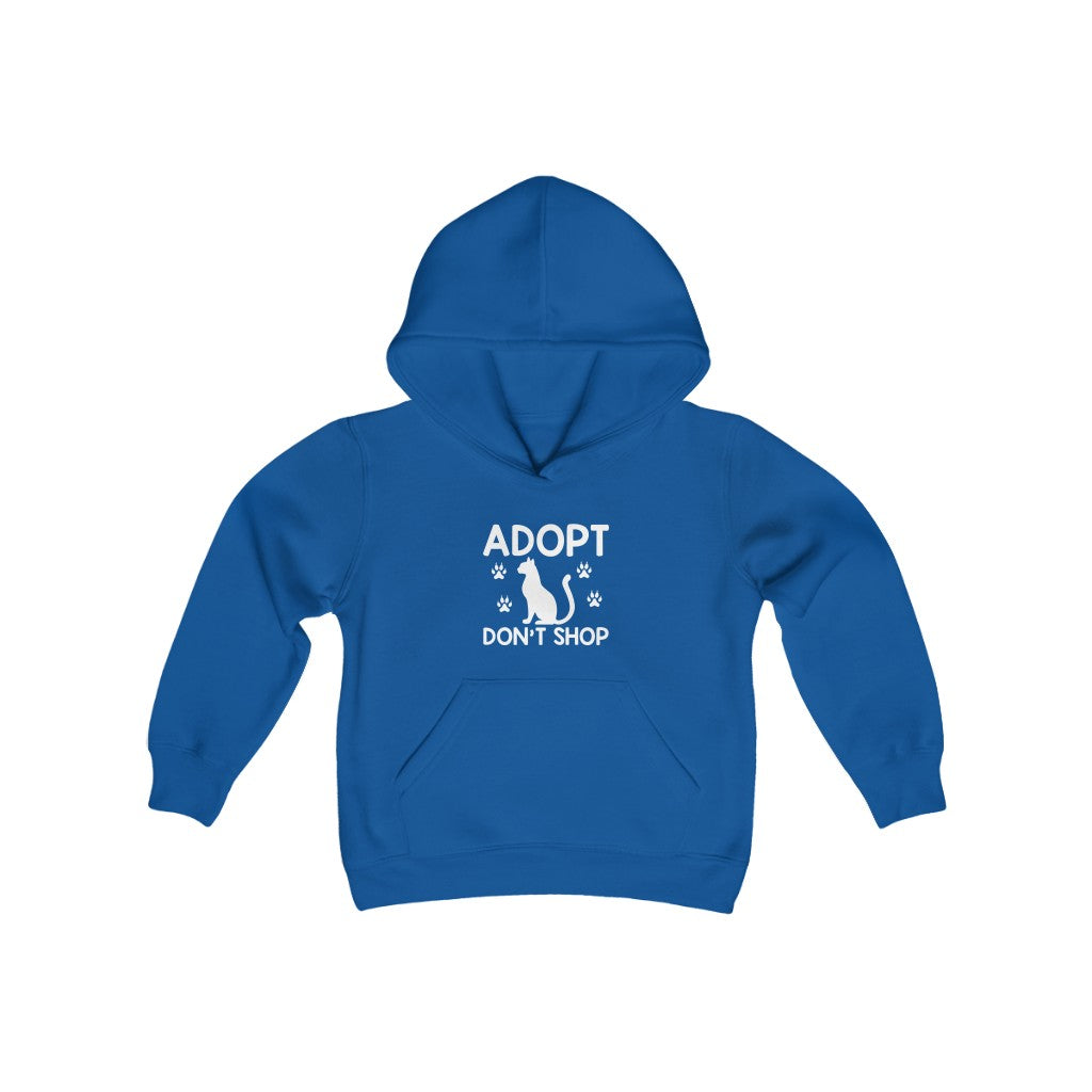 Adopt Don't Shop Youth Heavy Blend Hoodie