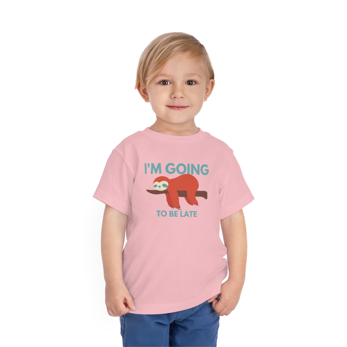 I'm Going to be Late Toddler Short Sleeve T-Shirt