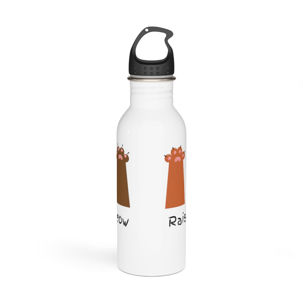 Raise Your Hand if Meow Stainless Steel Water Bottle