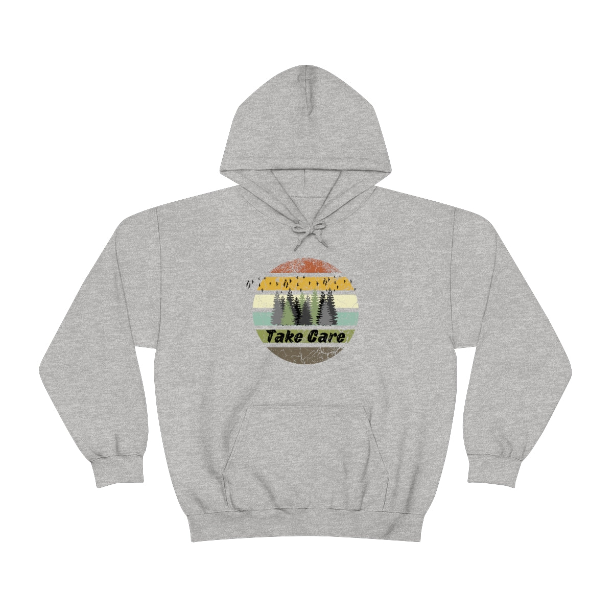 Take Care Hiking Camping Unisex Heavy Blend™ Hoodie