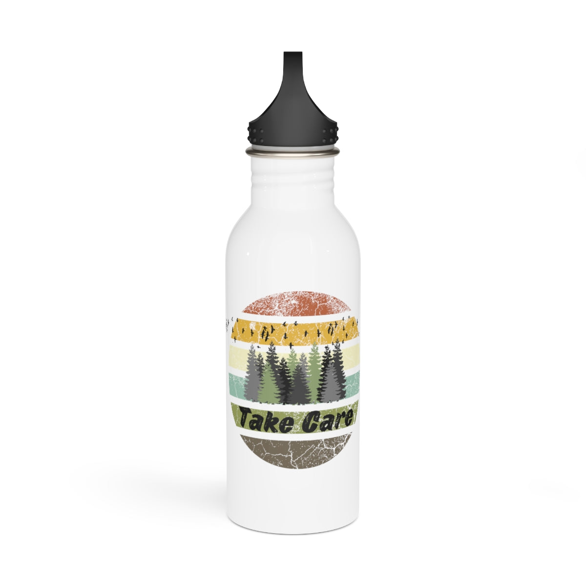 Take Care Hiking Camping Stainless Steel Water Bottle