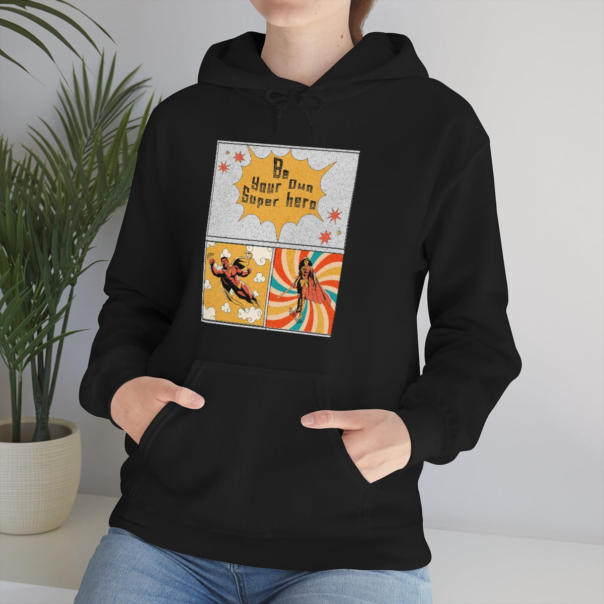 Be Your Own Supe Hero Unisex Heavy Blend™ Hoodie