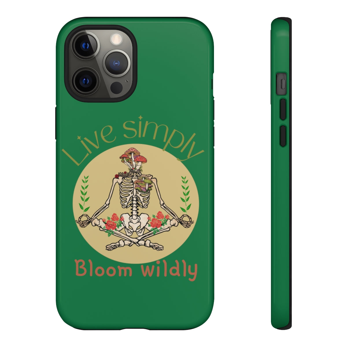 Live Simply Bloom Wildly, Nature Lovers, Gardener Gift Tough Cases