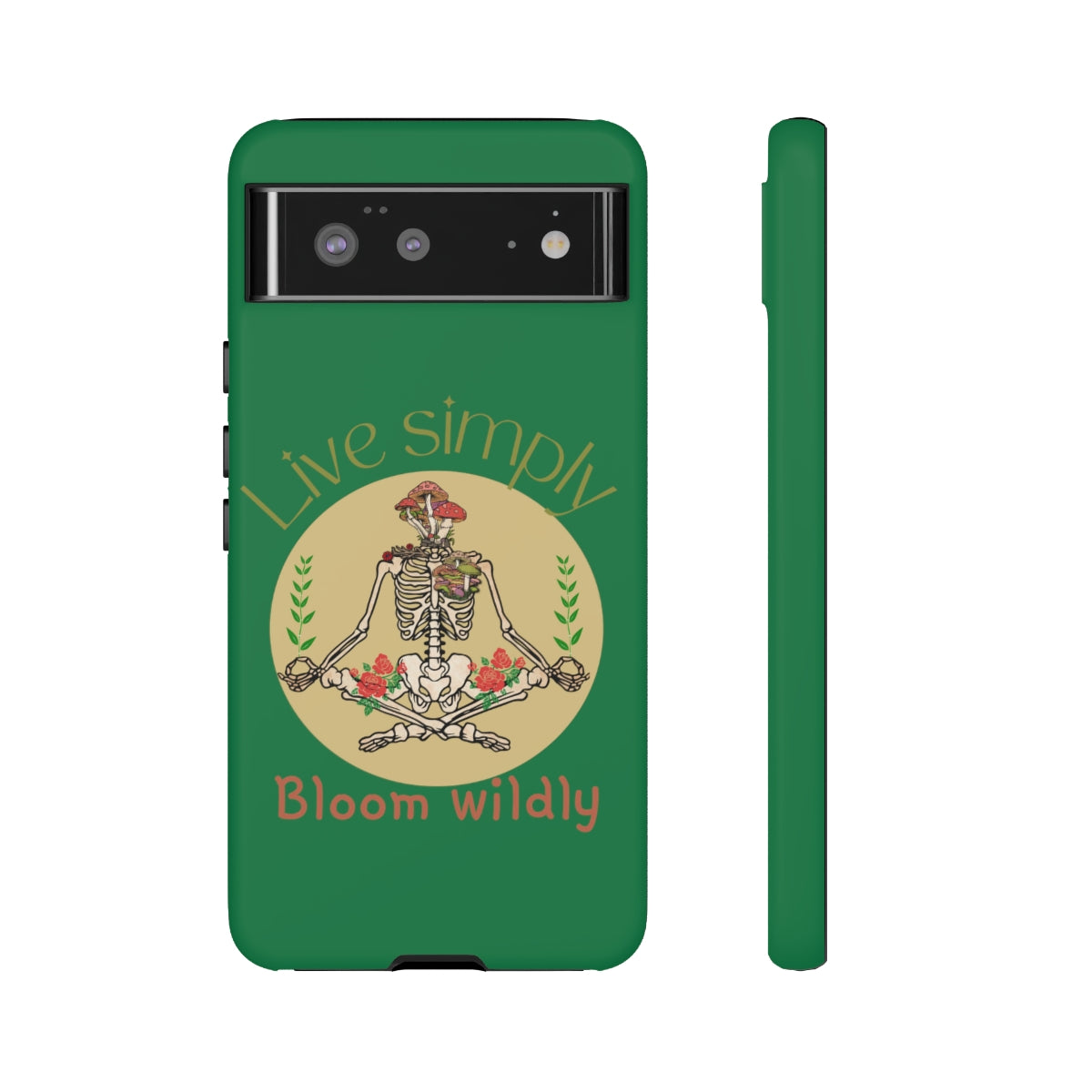 Live Simply Bloom Wildly, Nature Lovers, Gardener Gift Tough Cases