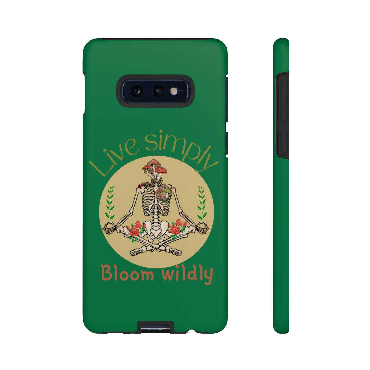 Live Simply Bloom Wildly, Nature Lovers, Gardener Gift Tough Cases