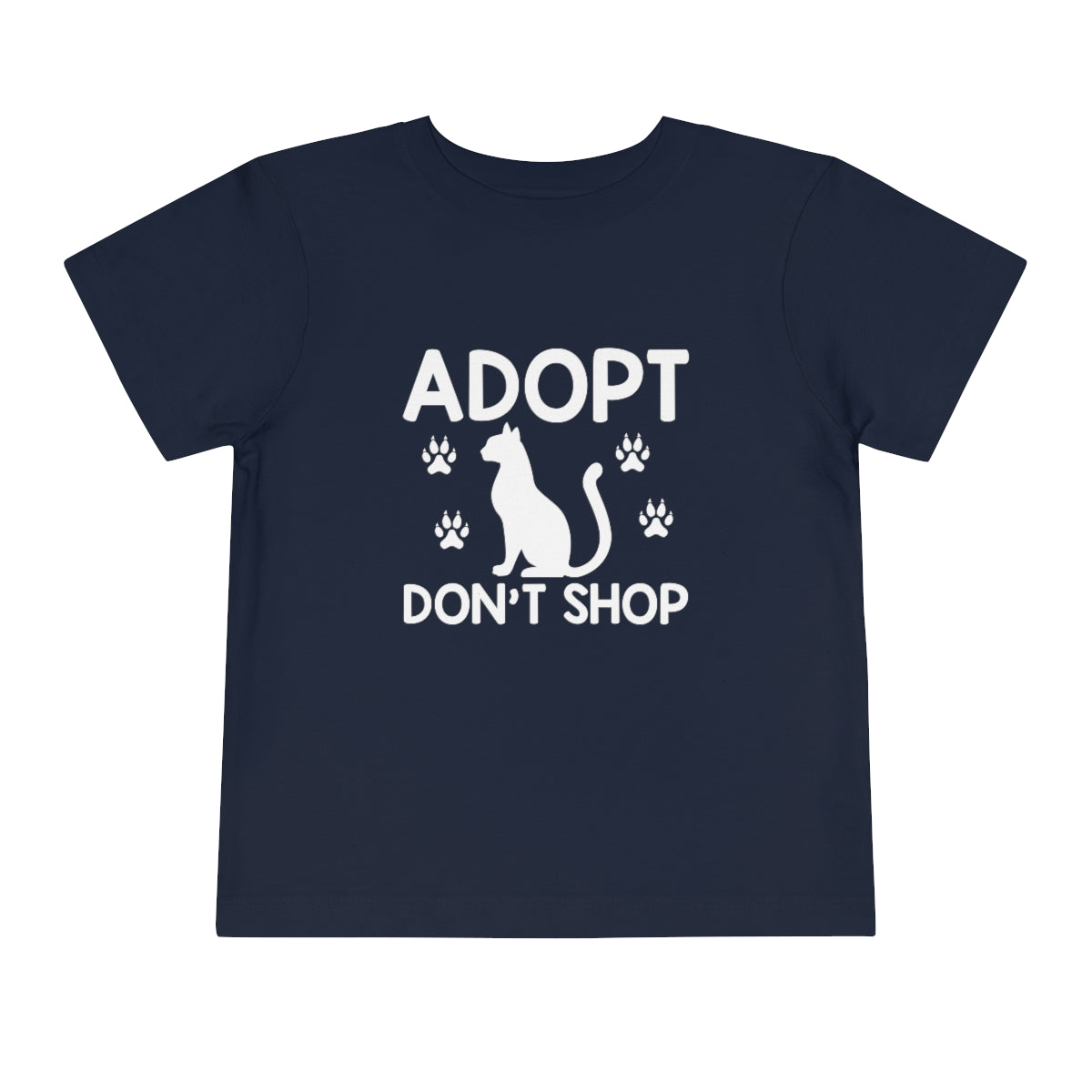 Adopt Don't Shop Toddler Short Sleeve T-Shirt