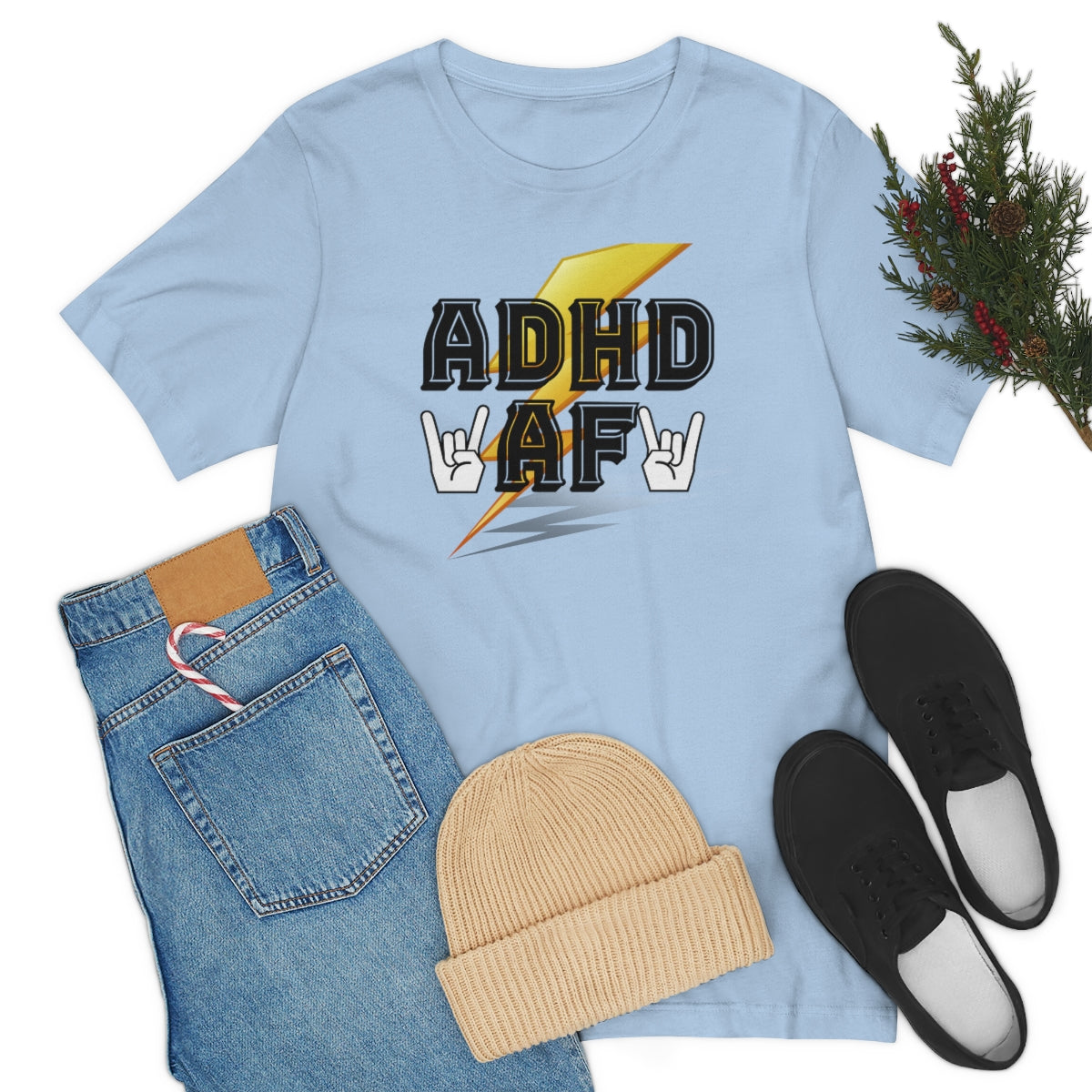 ADHD AF Unisex Jersey Short Sleeve T-Shirt