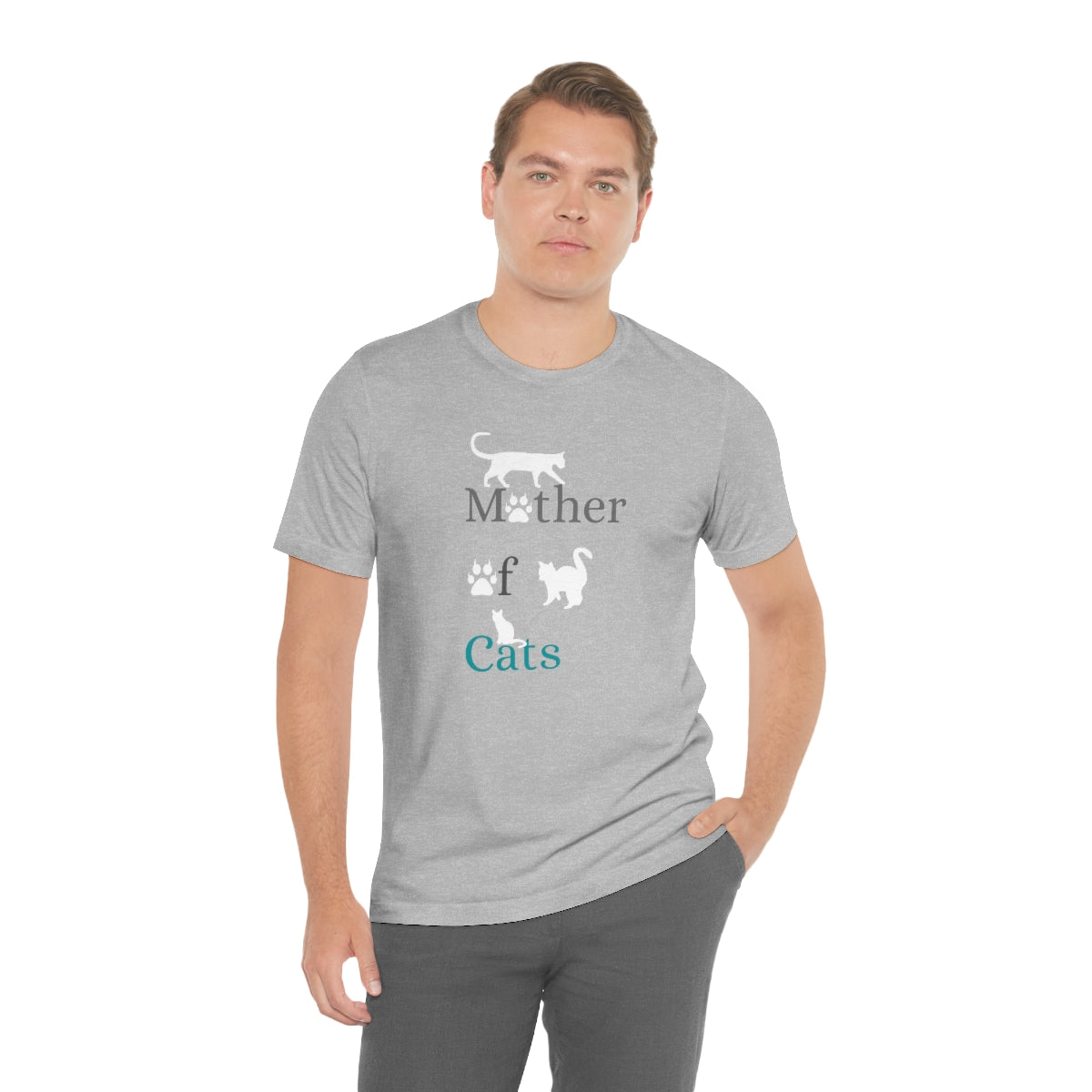 Mother of Cats Unisex Jersey Short Sleeve T-Shirt