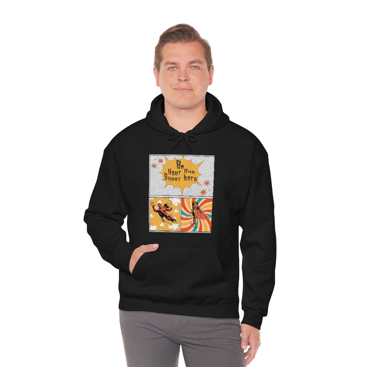 Be Your Own Supe Hero Unisex Heavy Blend™ Hoodie