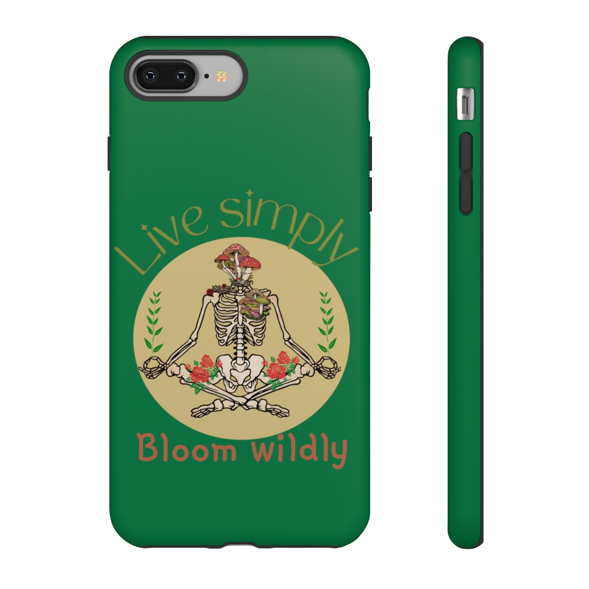 Live Simply Bloom Wildly, Nature Lovers, Gardener Gift Tough Cases