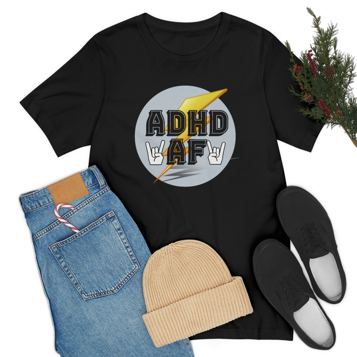 ADHD AF Unisex Jersey Short Sleeve T-Shirt