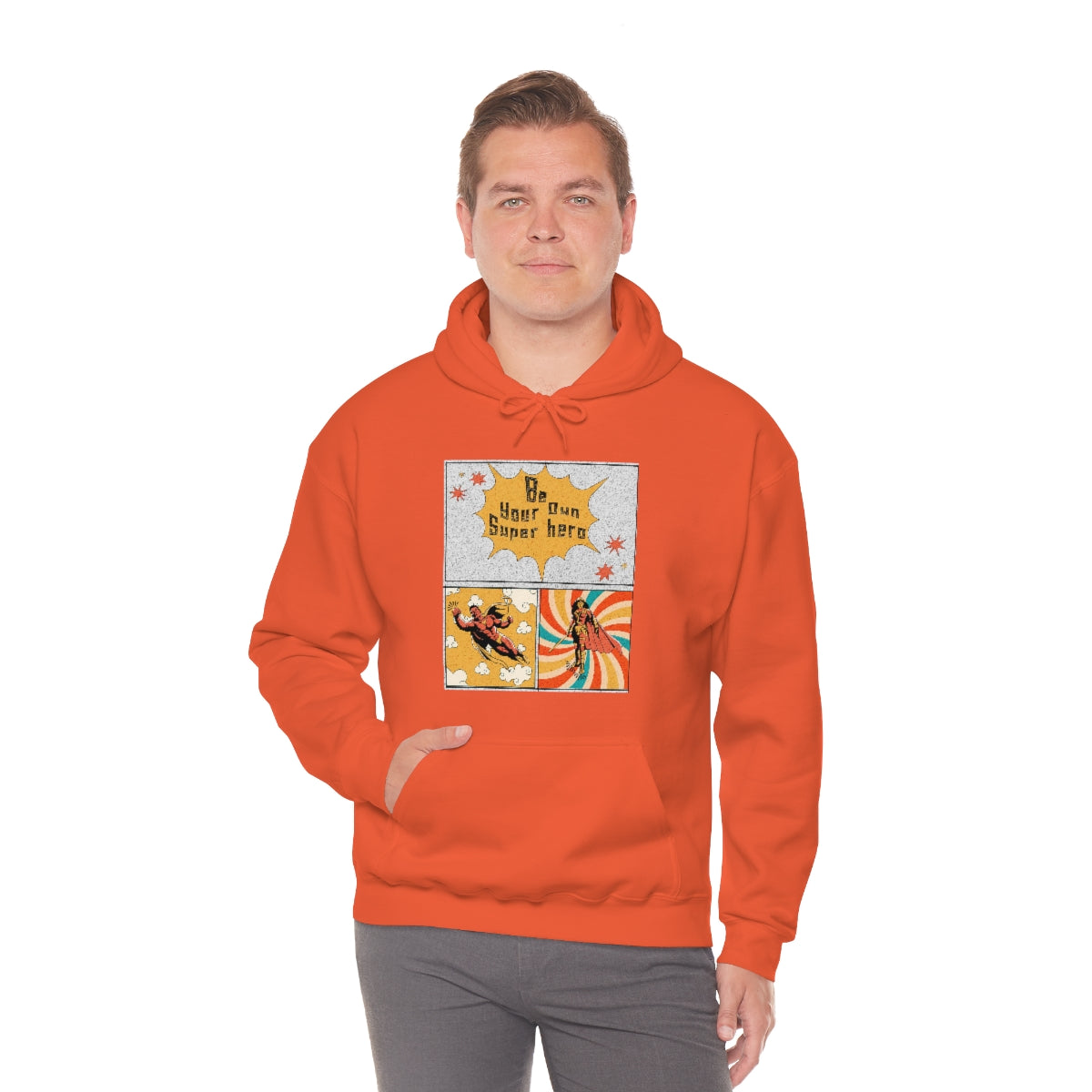 Be Your Own Supe Hero Unisex Heavy Blend™ Hoodie