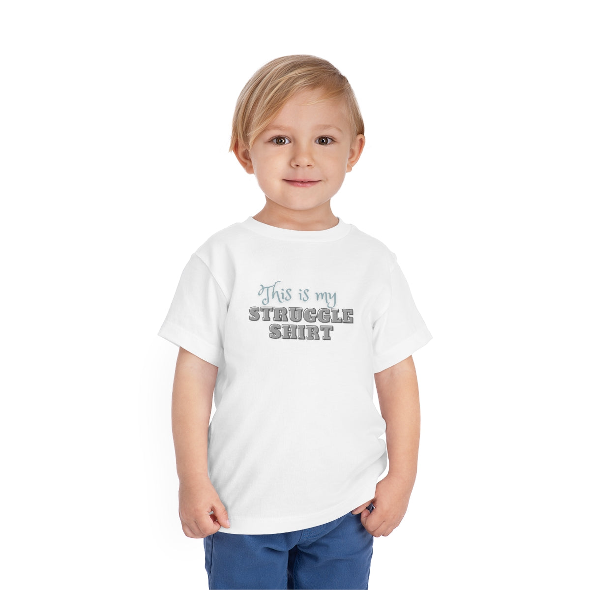 This is My Struggle Shirt Funny Toddler Short Sleeve T-Shirt