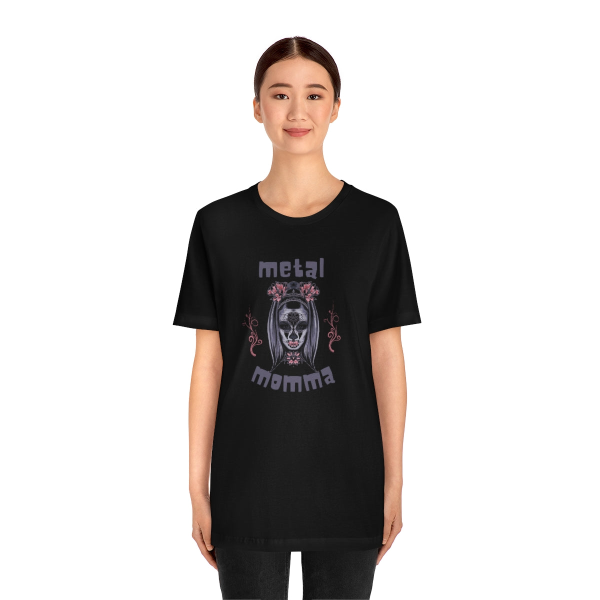 Metal Momma Mother's Day Gift Unisex Jersey Short Sleeve T-Shirt