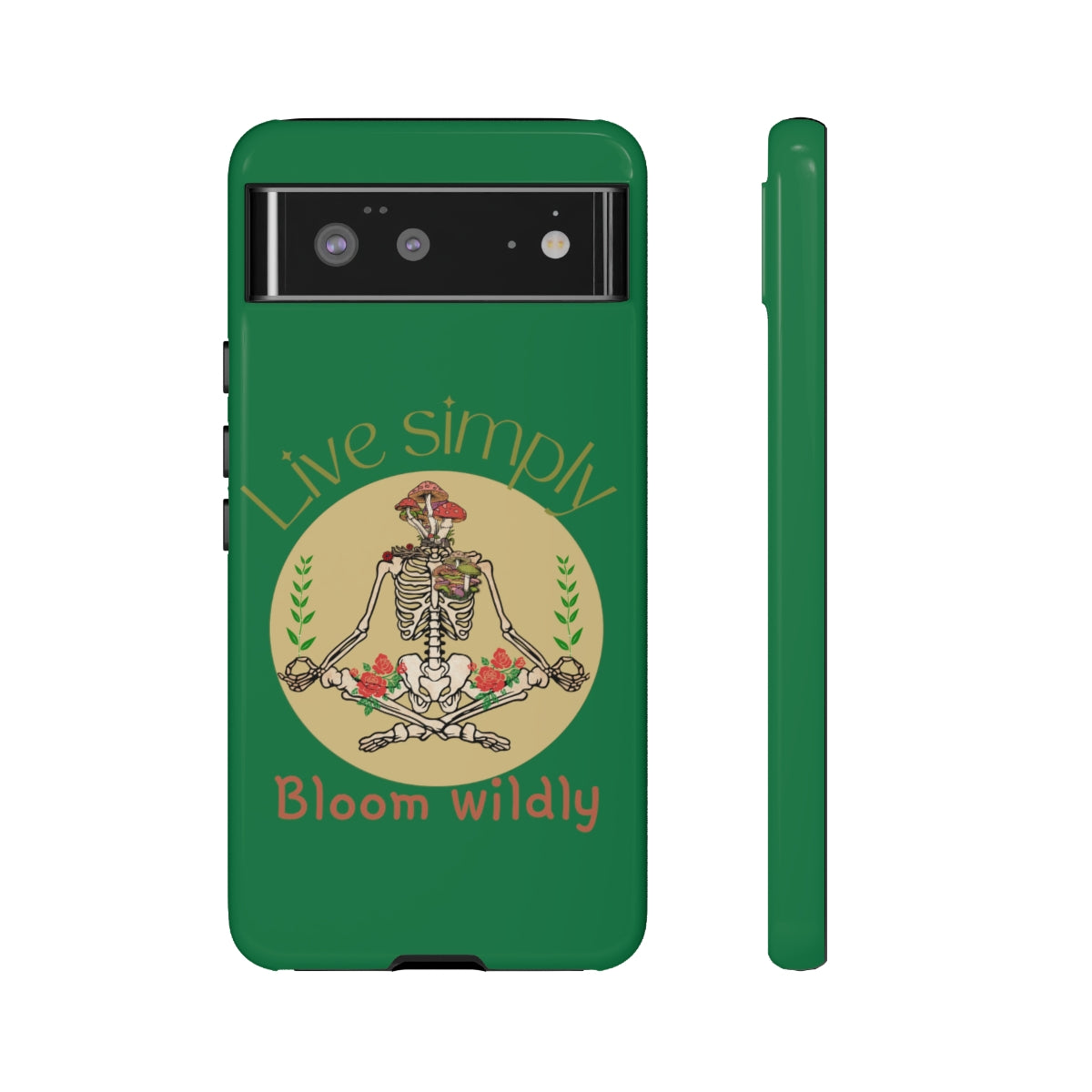 Live Simply Bloom Wildly, Nature Lovers, Gardener Gift Tough Cases