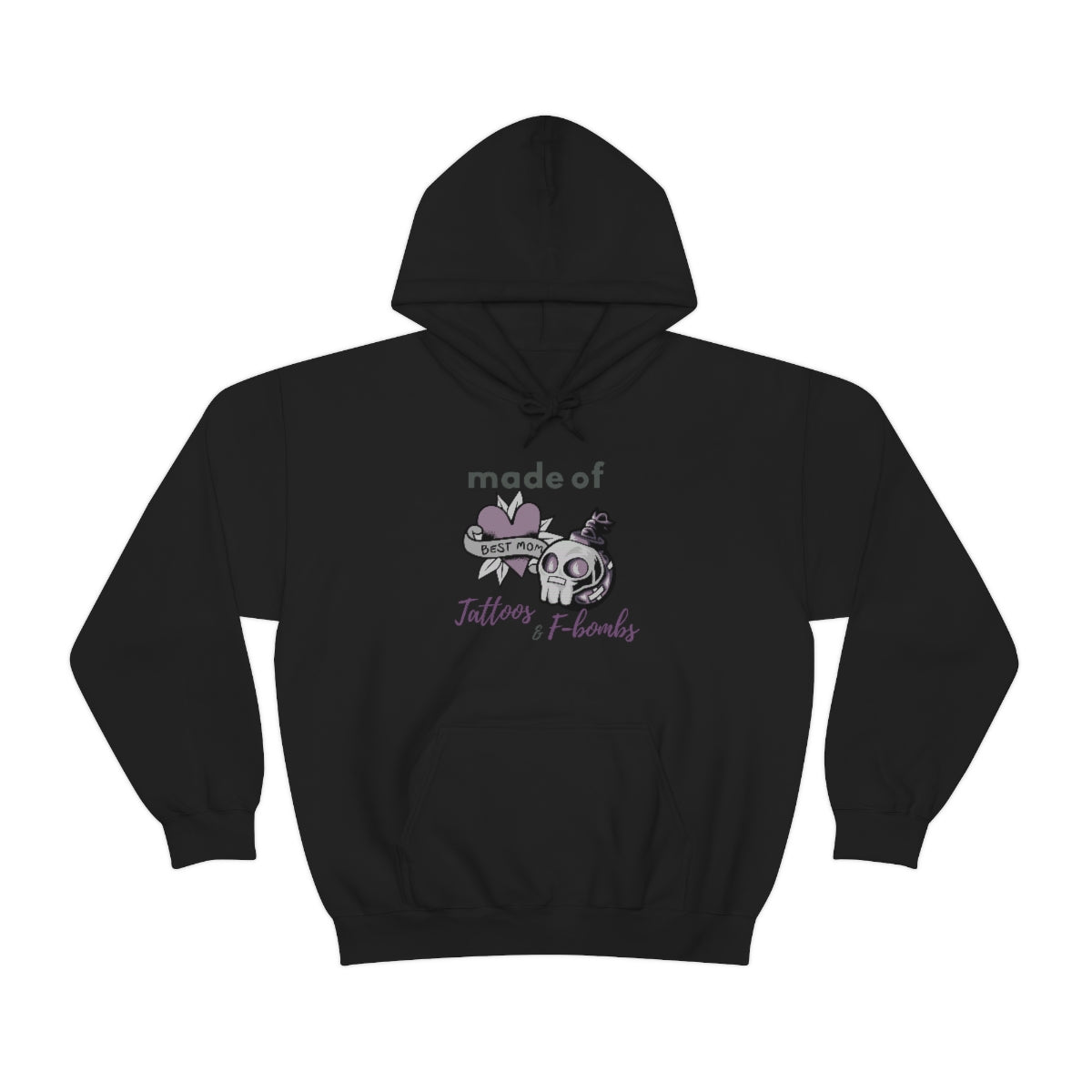 Made of Tattoos and F-bombs Unisex Heavy Blend™ Hoodie