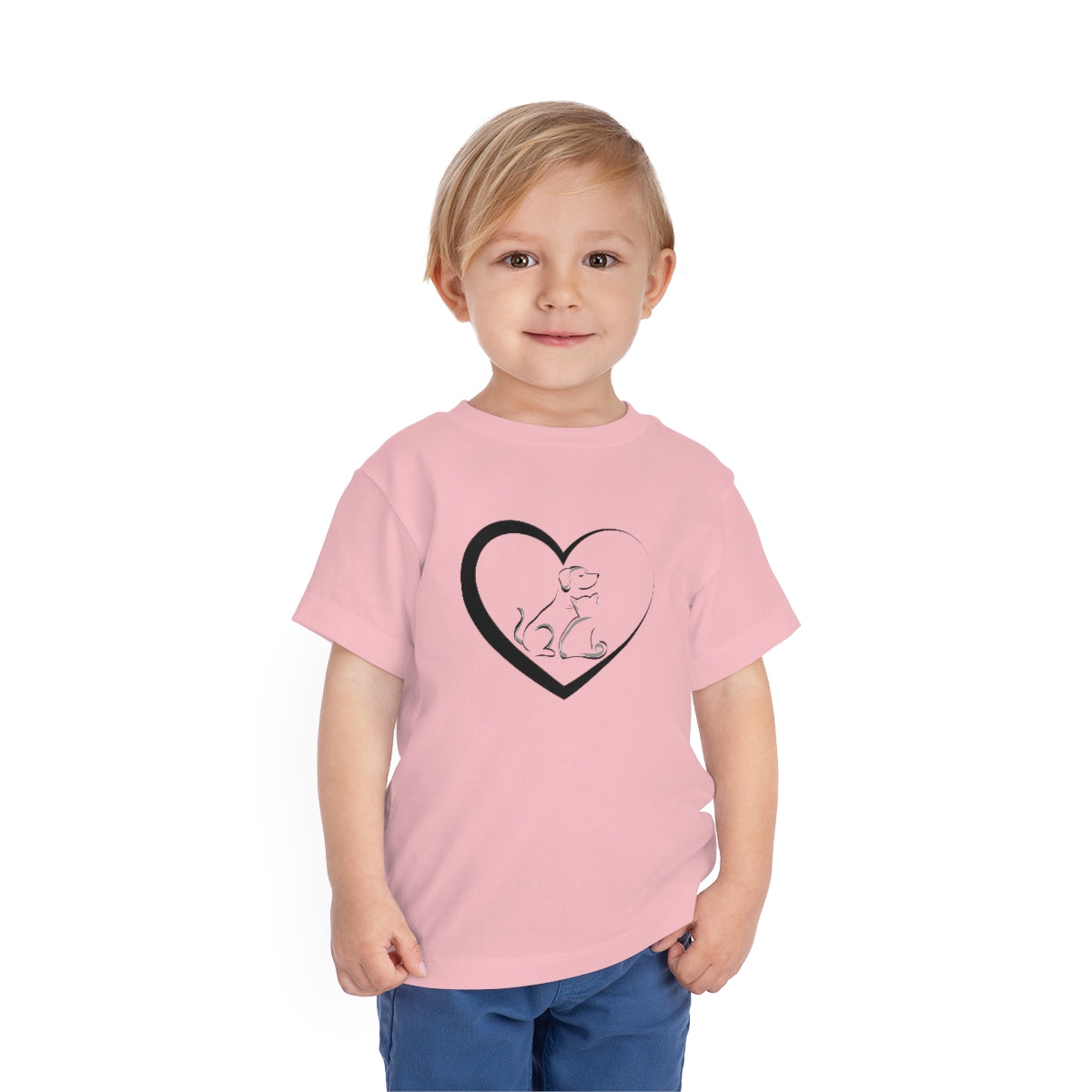 Best Friends Pet Lover Toddler Short Sleeve T-Shirt