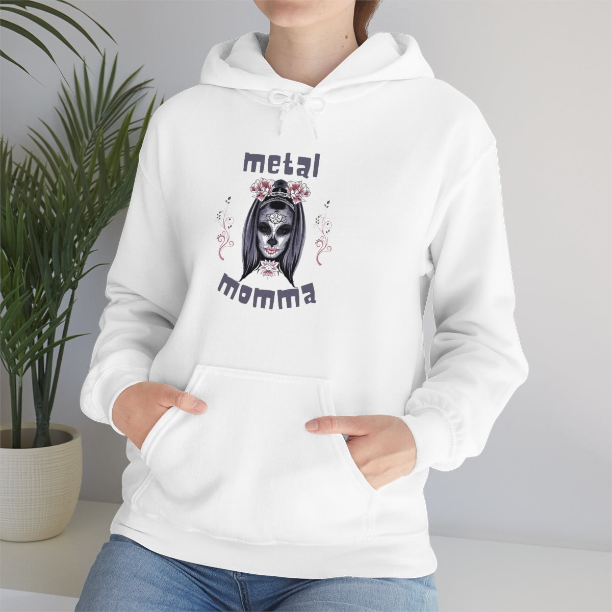 Metal Momma Mother's Day Gift Unisex Heavy Blend™ Hoodie