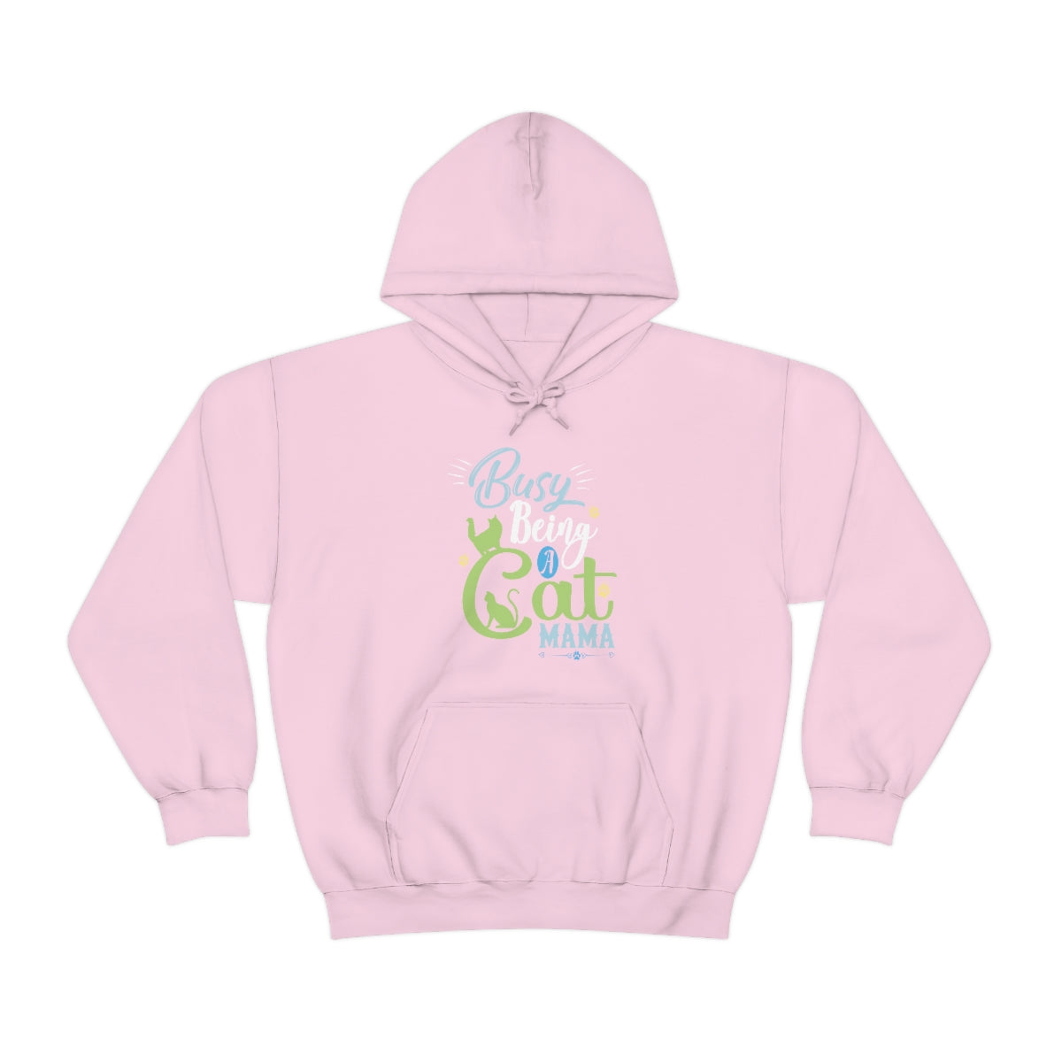 Busy Being a Cat Mama Unisex Heavy Blend™ Hoodie