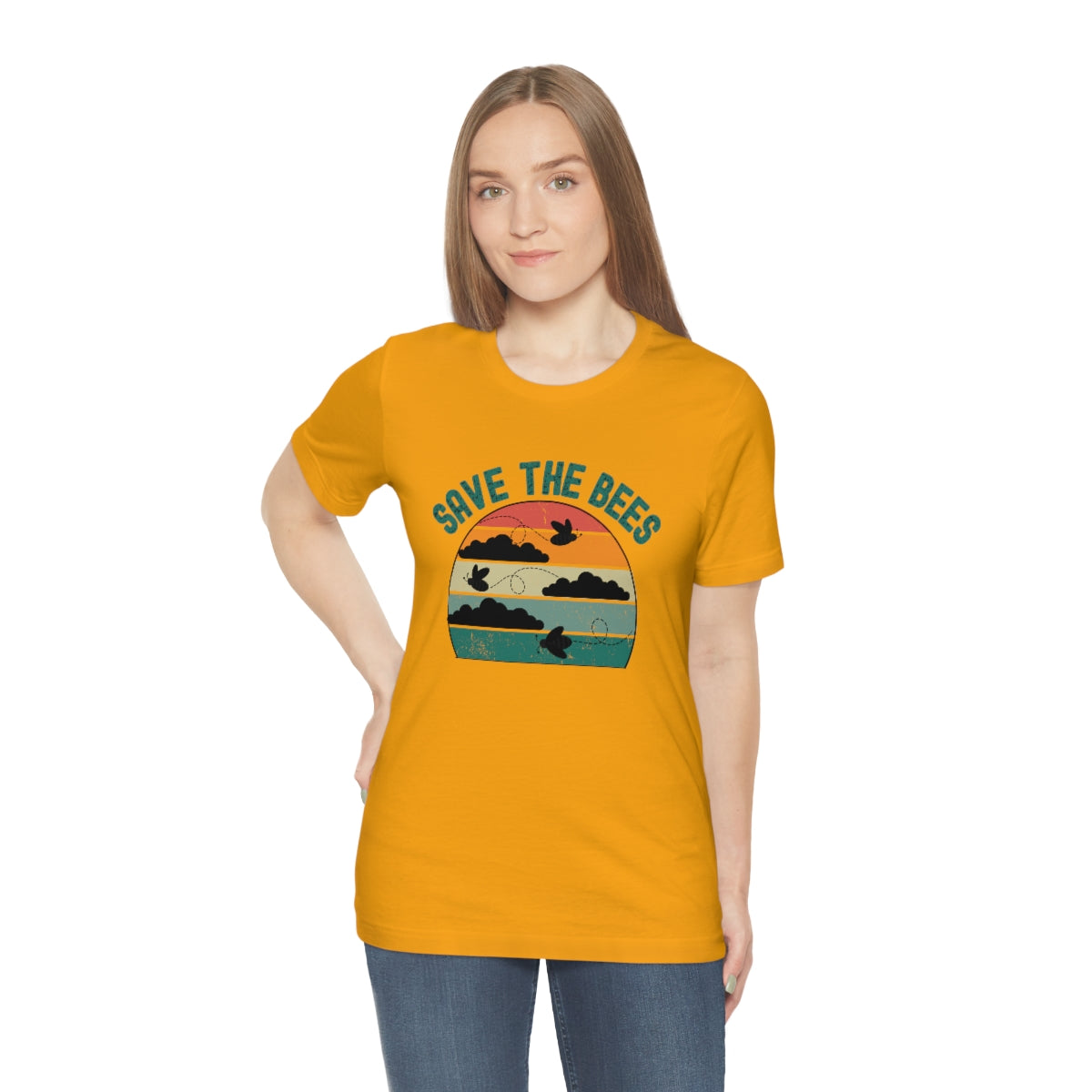 Save the Bees Unisex Jersey Short Sleeve T-Shirt