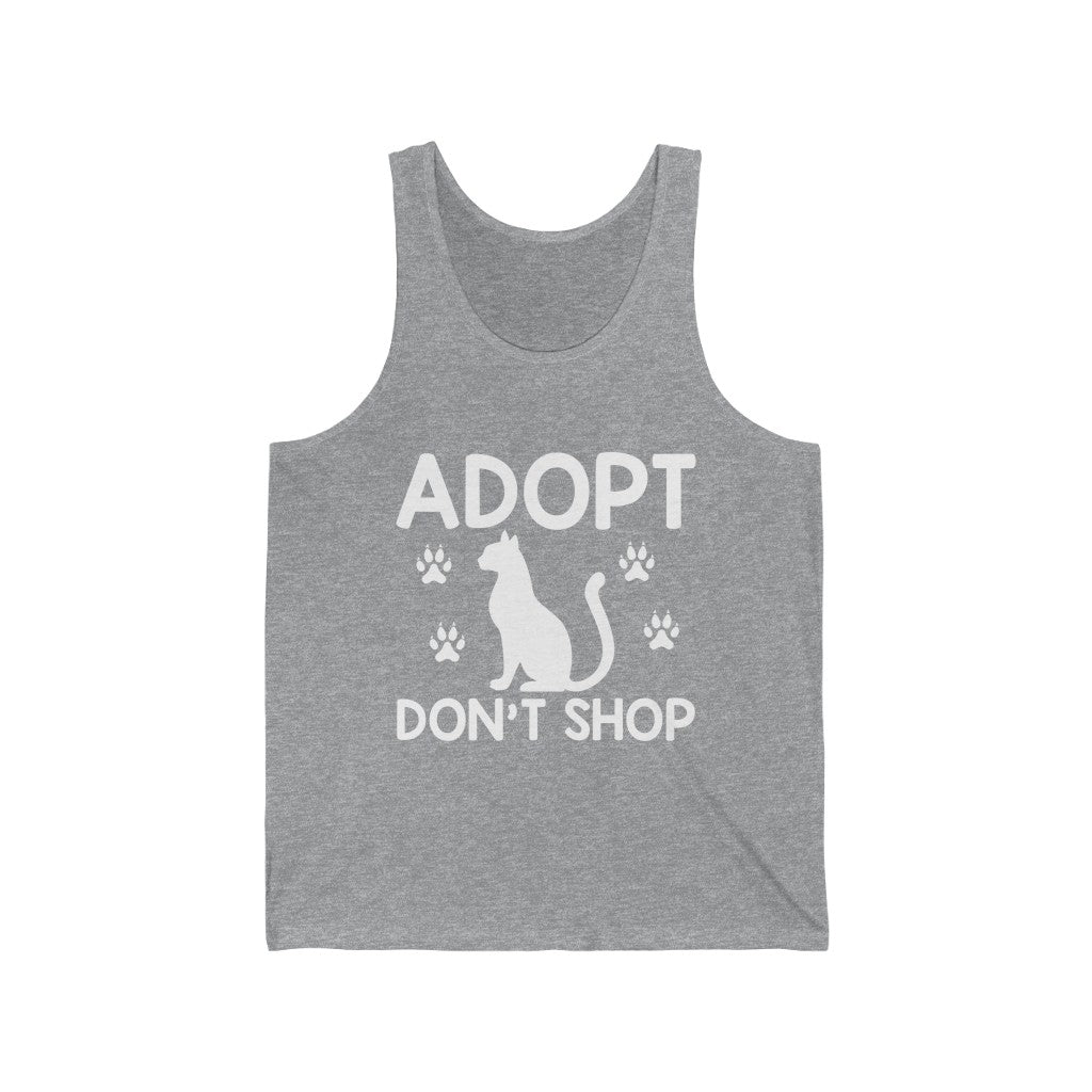 Adopt Don't Shop Unisex Jersey Tank Top