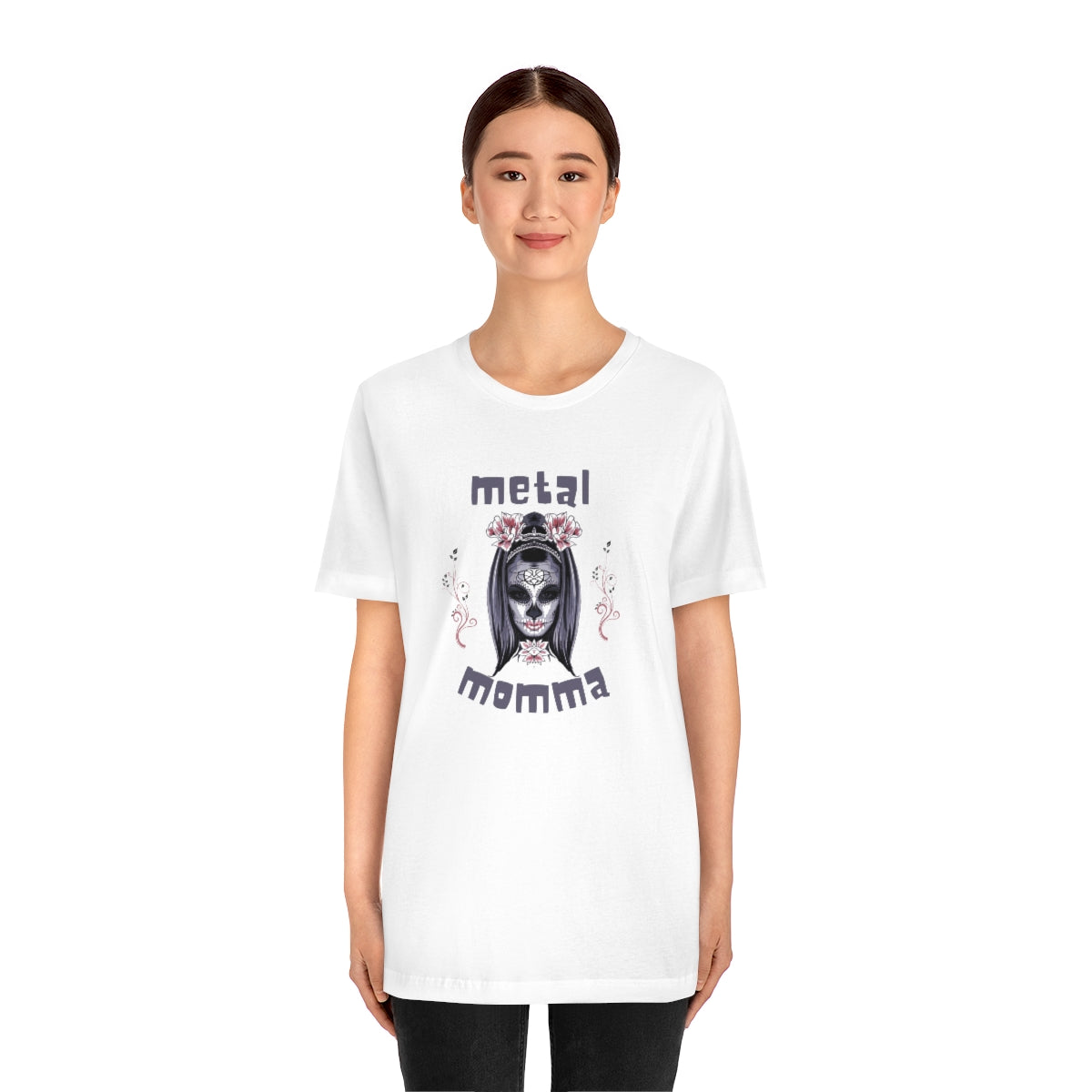 Metal Momma Mother's Day Gift Unisex Jersey Short Sleeve T-Shirt