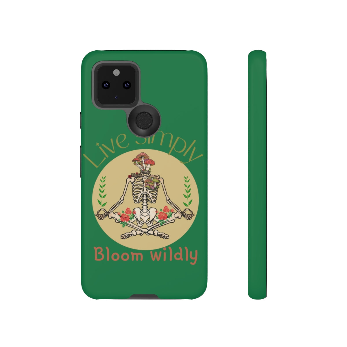 Live Simply Bloom Wildly, Nature Lovers, Gardener Gift Tough Cases