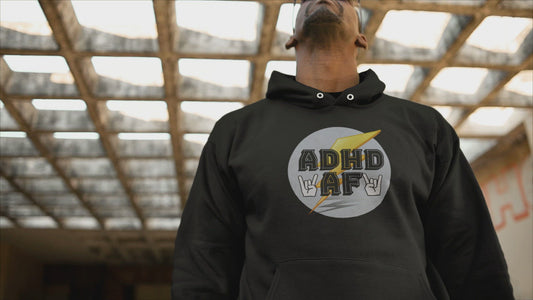 ADHD AF Neurodiversity Awareness Unisex Heavy Blend™ Hoodie