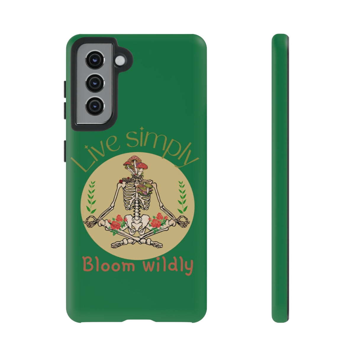 Live Simply Bloom Wildly, Nature Lovers, Gardener Gift Tough Cases