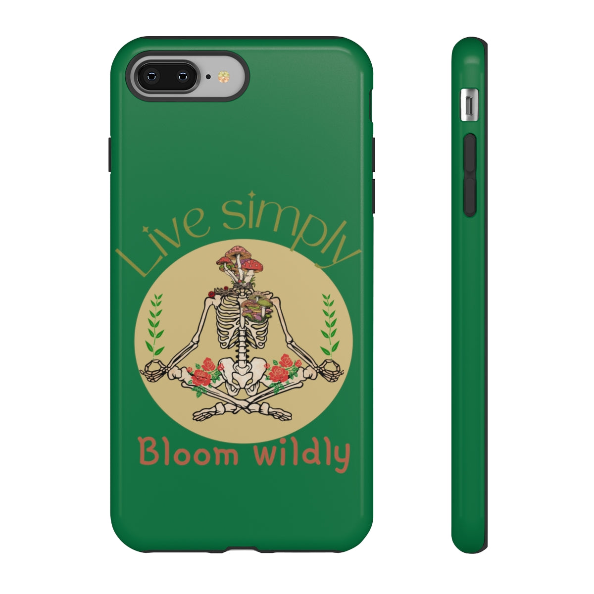 Live Simply Bloom Wildly, Nature Lovers, Gardener Gift Tough Cases