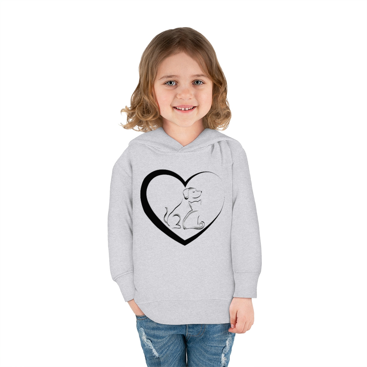 Best Friends Pet Lovers Toddler Pullover Fleece Hoodie