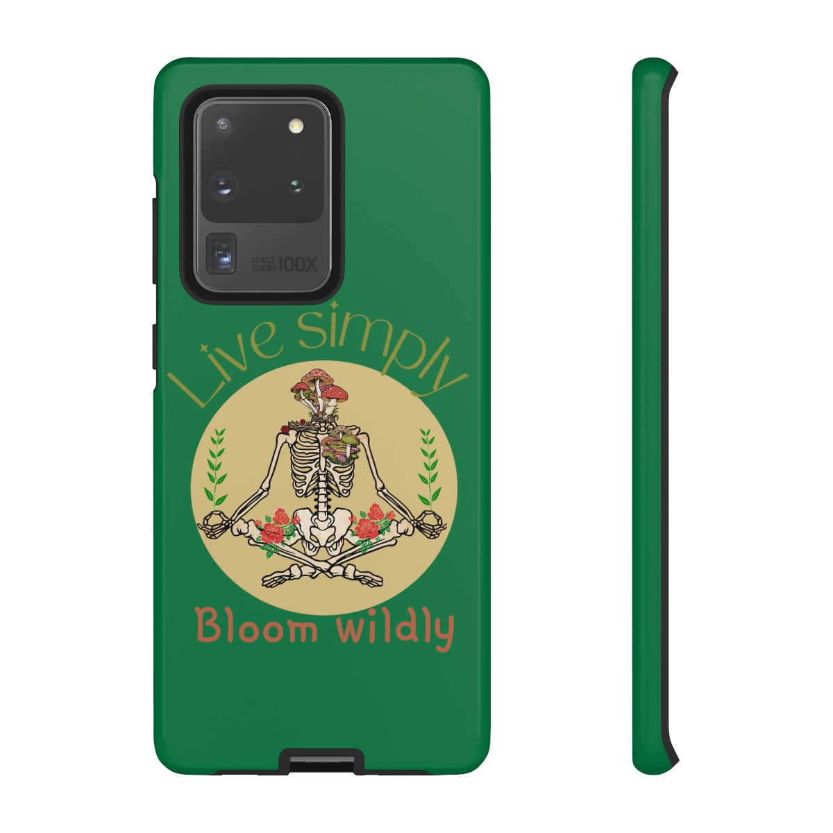 Live Simply Bloom Wildly, Nature Lovers, Gardener Gift Tough Cases