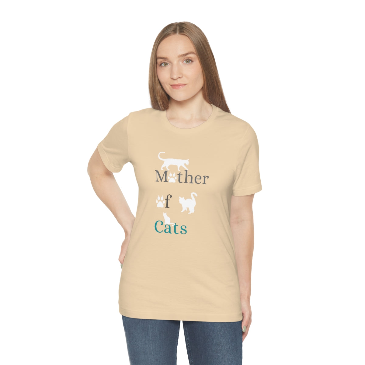 Mother of Cats Unisex Jersey Short Sleeve T-Shirt