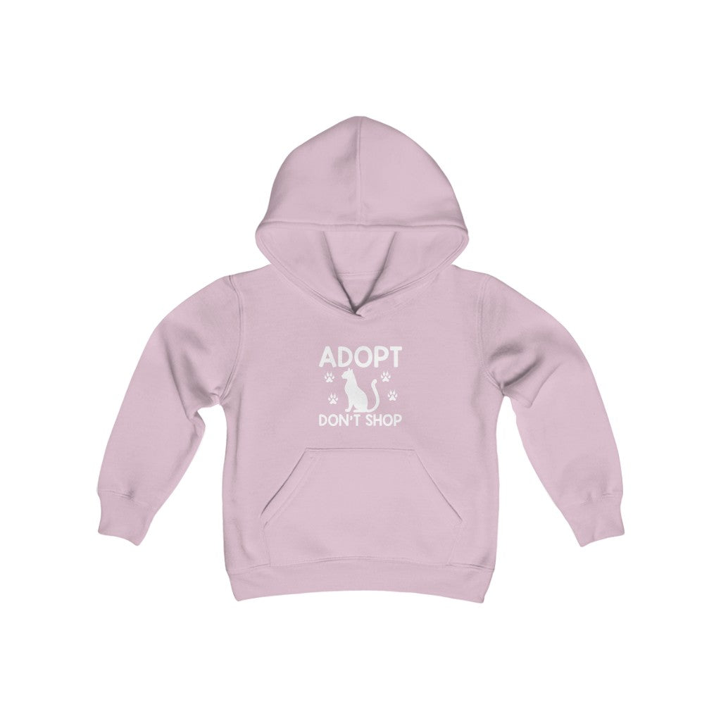 Adopt Don't Shop Youth Heavy Blend Hoodie