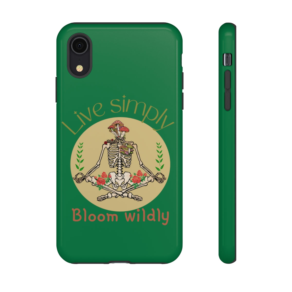 Live Simply Bloom Wildly, Nature Lovers, Gardener Gift Tough Cases